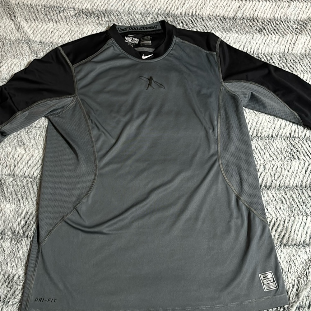 Nike Pro Combat Active Too Med Black Mesh